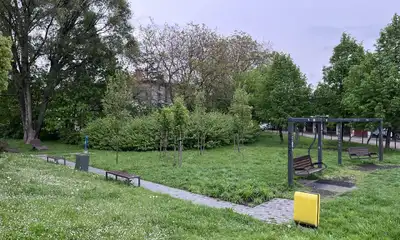 Ogród kieszonkowy przy ul. Reymonta i ul. Króla Augusta, fot. RESinet.pl, Rzeszów